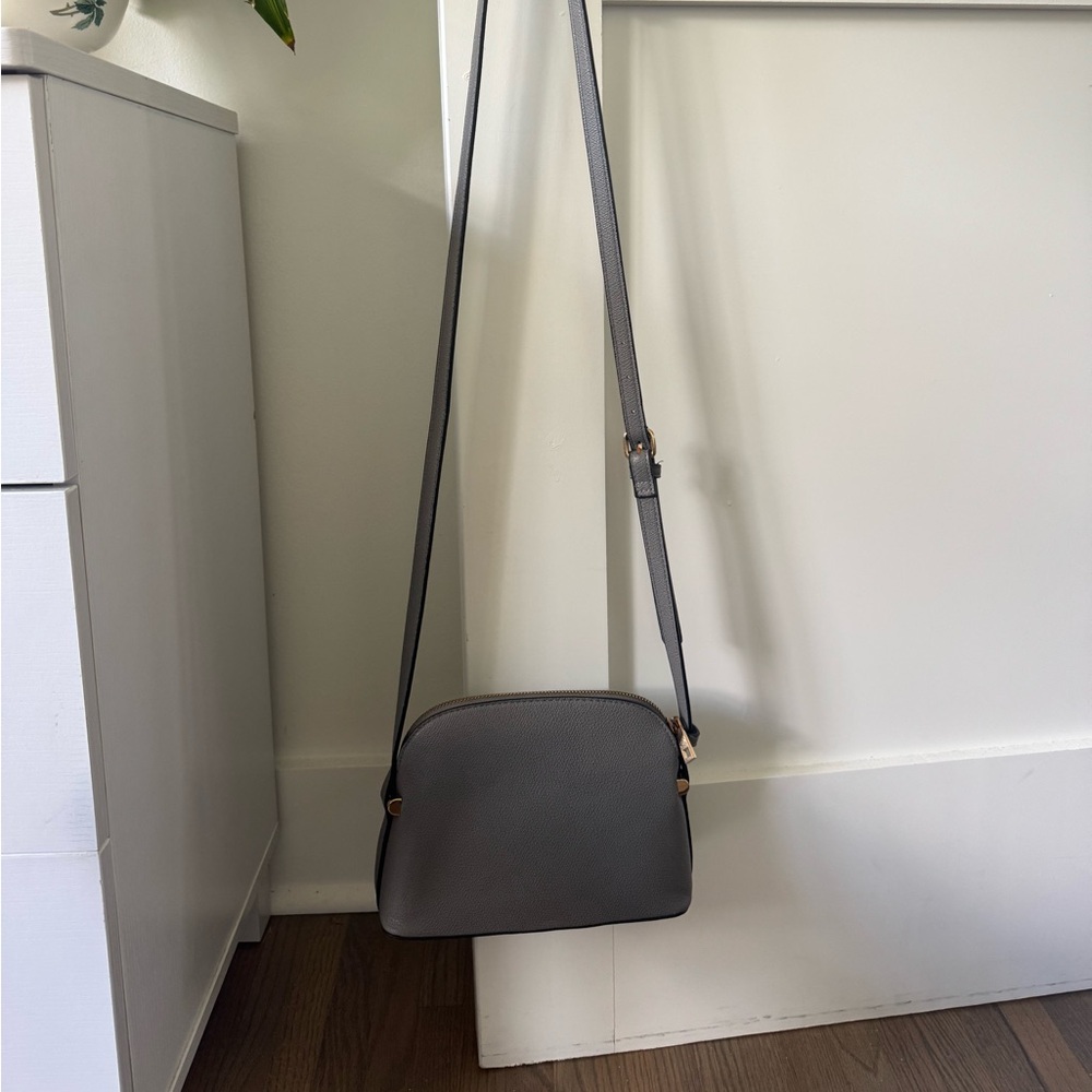 Target Stylish Gray Crossbody Bag